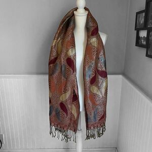 Pashmina Scarf Wrap Large Tapestry Print